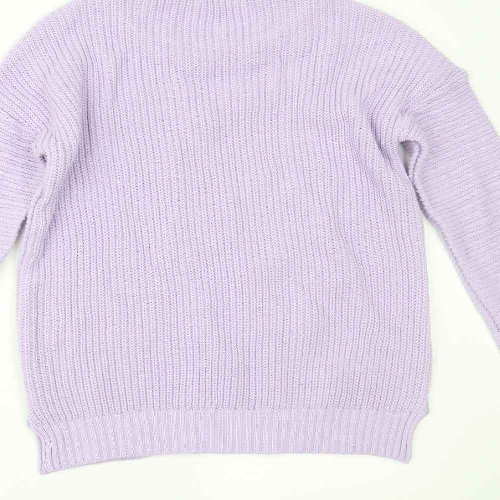 Preworn Womens Purple   Pullover Jumper Size 4