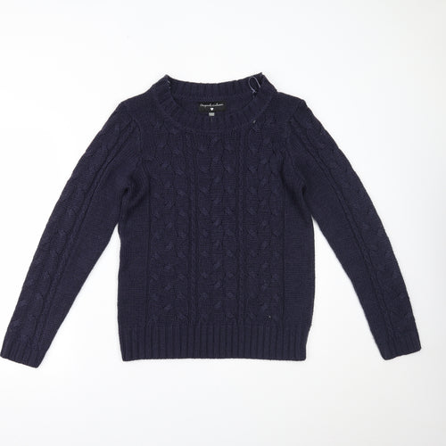 Originals Knitwear Womens Blue   Pullover Jumper Size M
