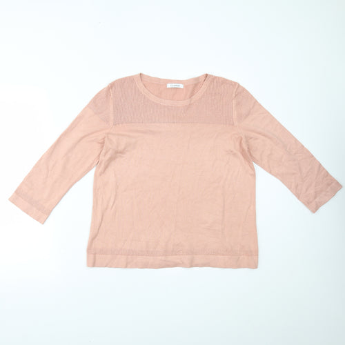 Marks and Spencer Womens Pink   Basic Blouse Size 14
