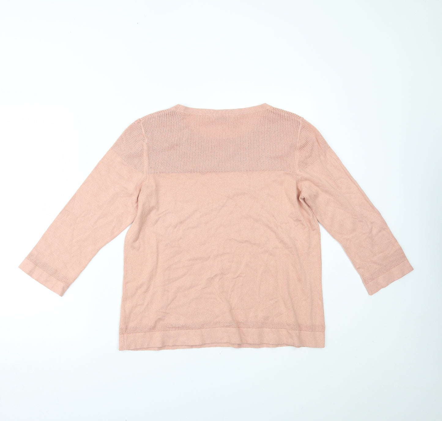 Marks and Spencer Womens Pink   Basic Blouse Size 14