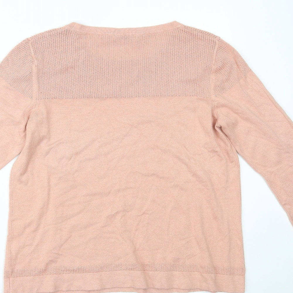 Marks and Spencer Womens Pink   Basic Blouse Size 14