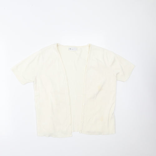 BHS Womens Ivory   Cardigan Jumper Size 12