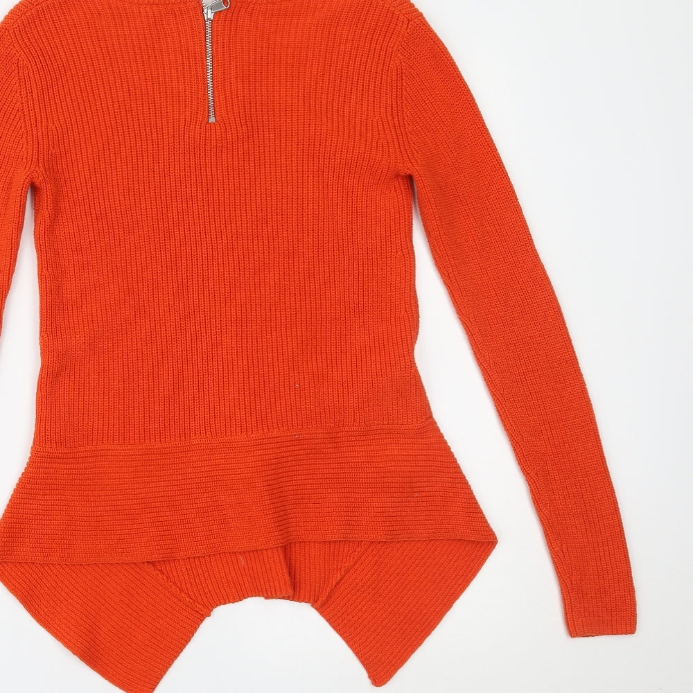 NEXT Womens Orange   Pullover Jumper Size 6