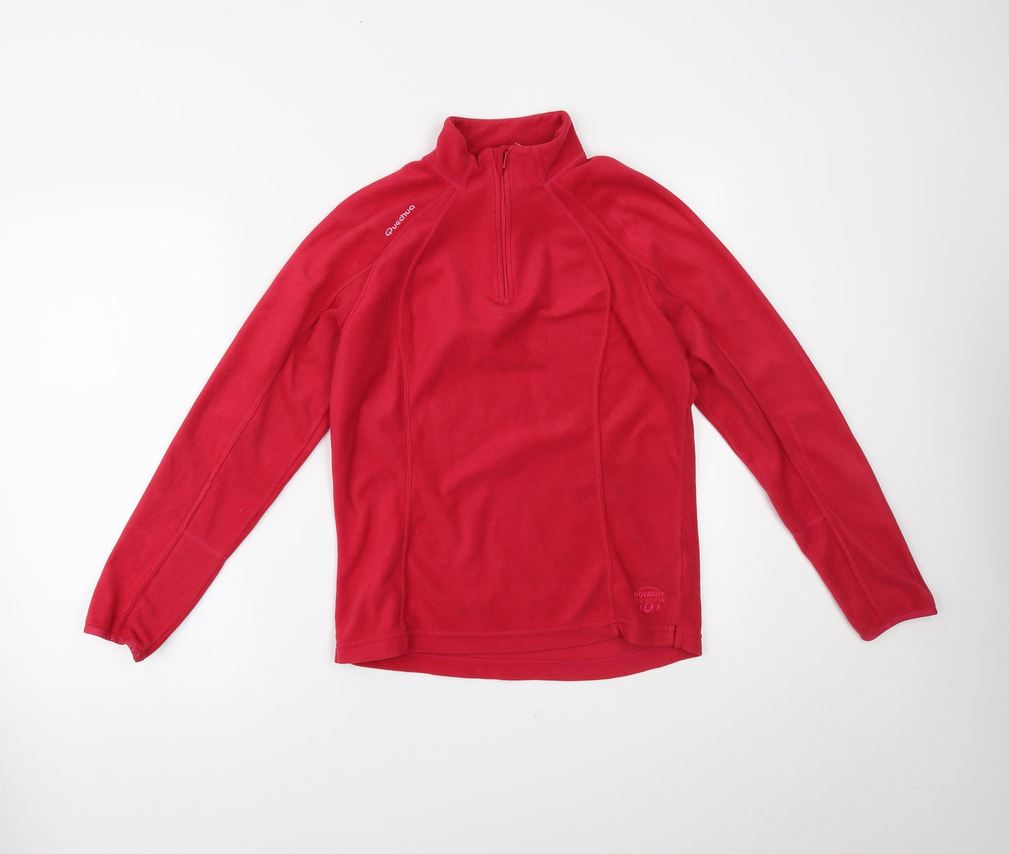 DECATHLON Womens Pink   Henley Jumper Size M