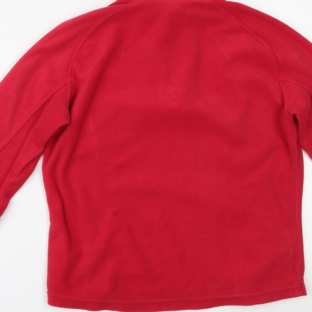 DECATHLON Womens Pink   Henley Jumper Size M