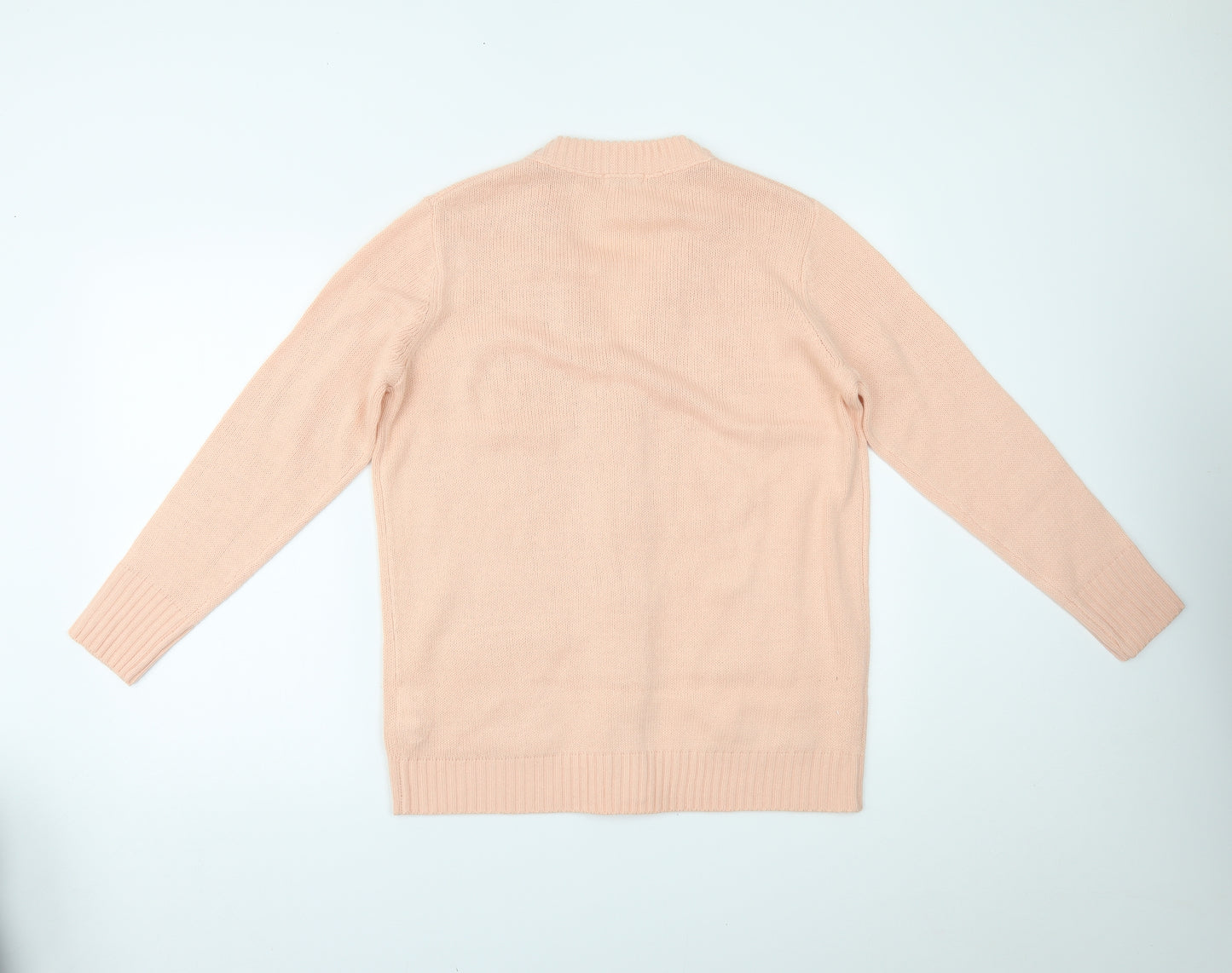 Damart Womens Pink   Cardigan Jumper Size 12