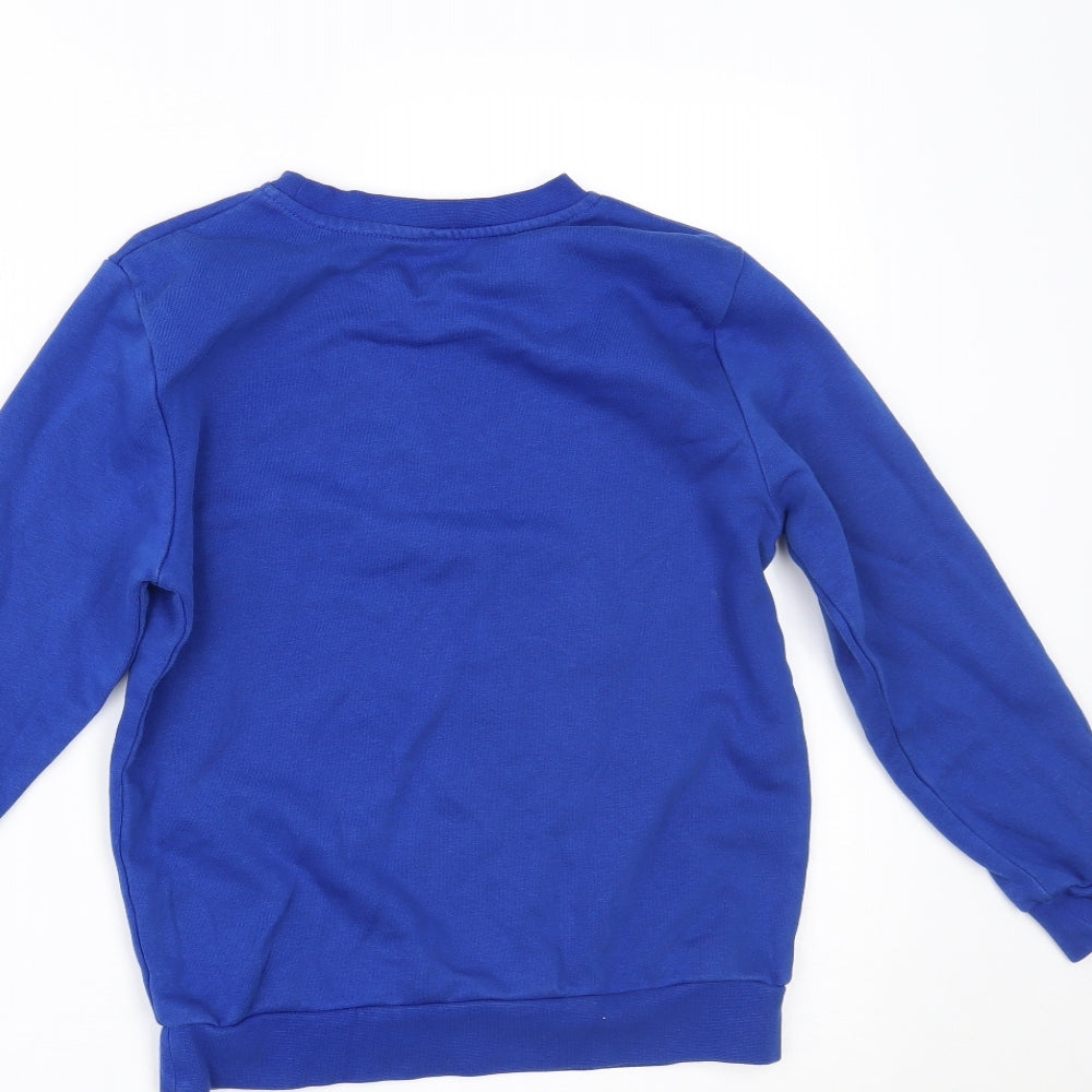 George Boys Blue   Pullover Jumper Size 8-9 Years