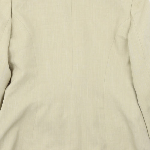 La Boutique Womens Beige   Jacket Blazer Size 12