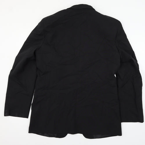 C&A Mens Black   Jacket Suit Jacket Size L