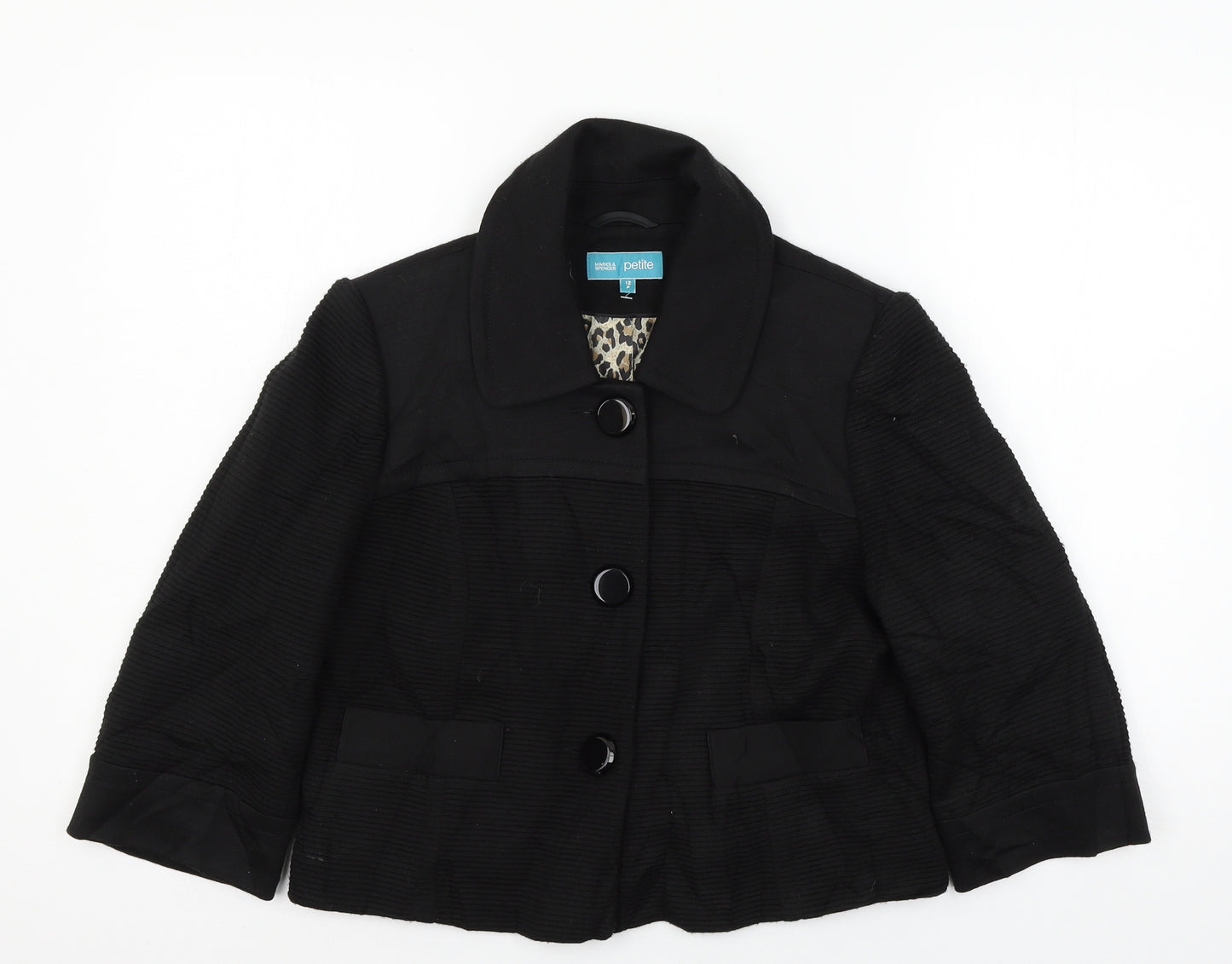 Marks and Spencer Womens Black   Jacket  Size 12