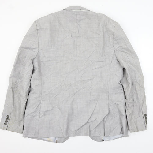 Primark Mens Grey   Jacket Suit Jacket Size XL