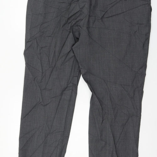 Preworn Mens Grey   Trousers  Size 42 in L28 in