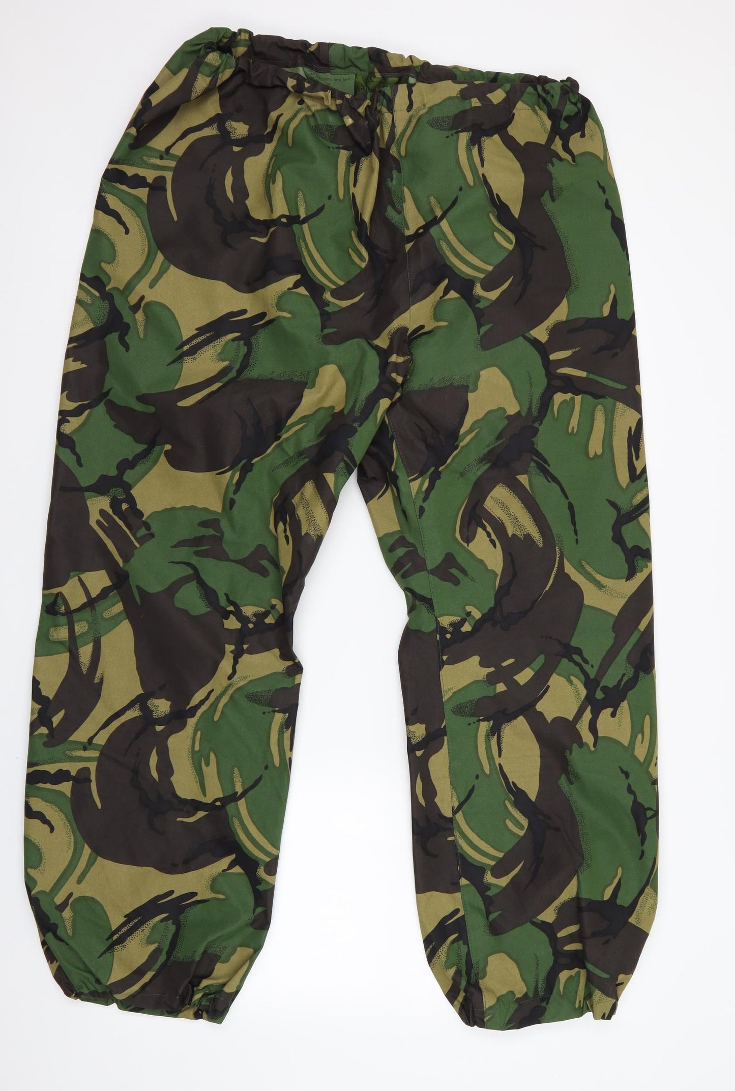 Preworn Mens Clear Camouflage  Rain Trousers Trousers Size 32 in L30 in - Combat Over Trousers