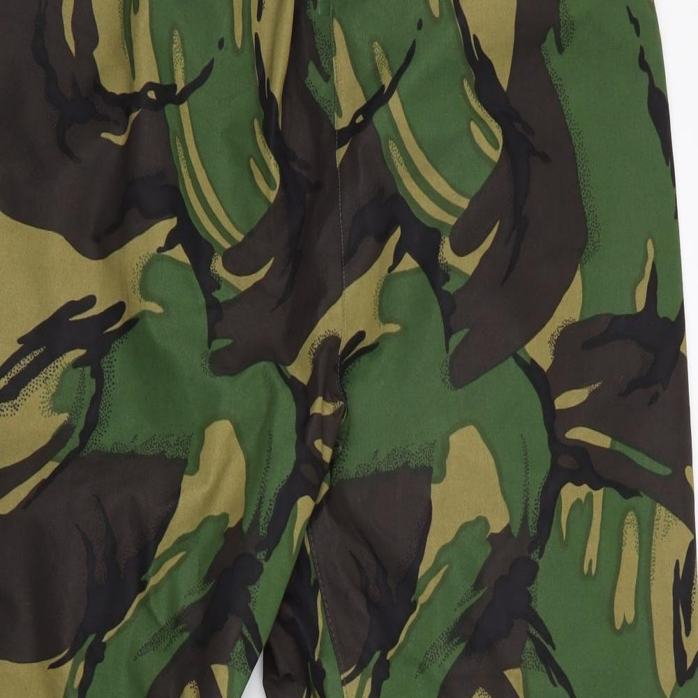 Preworn Mens Clear Camouflage  Rain Trousers Trousers Size 32 in L30 in - Combat Over Trousers
