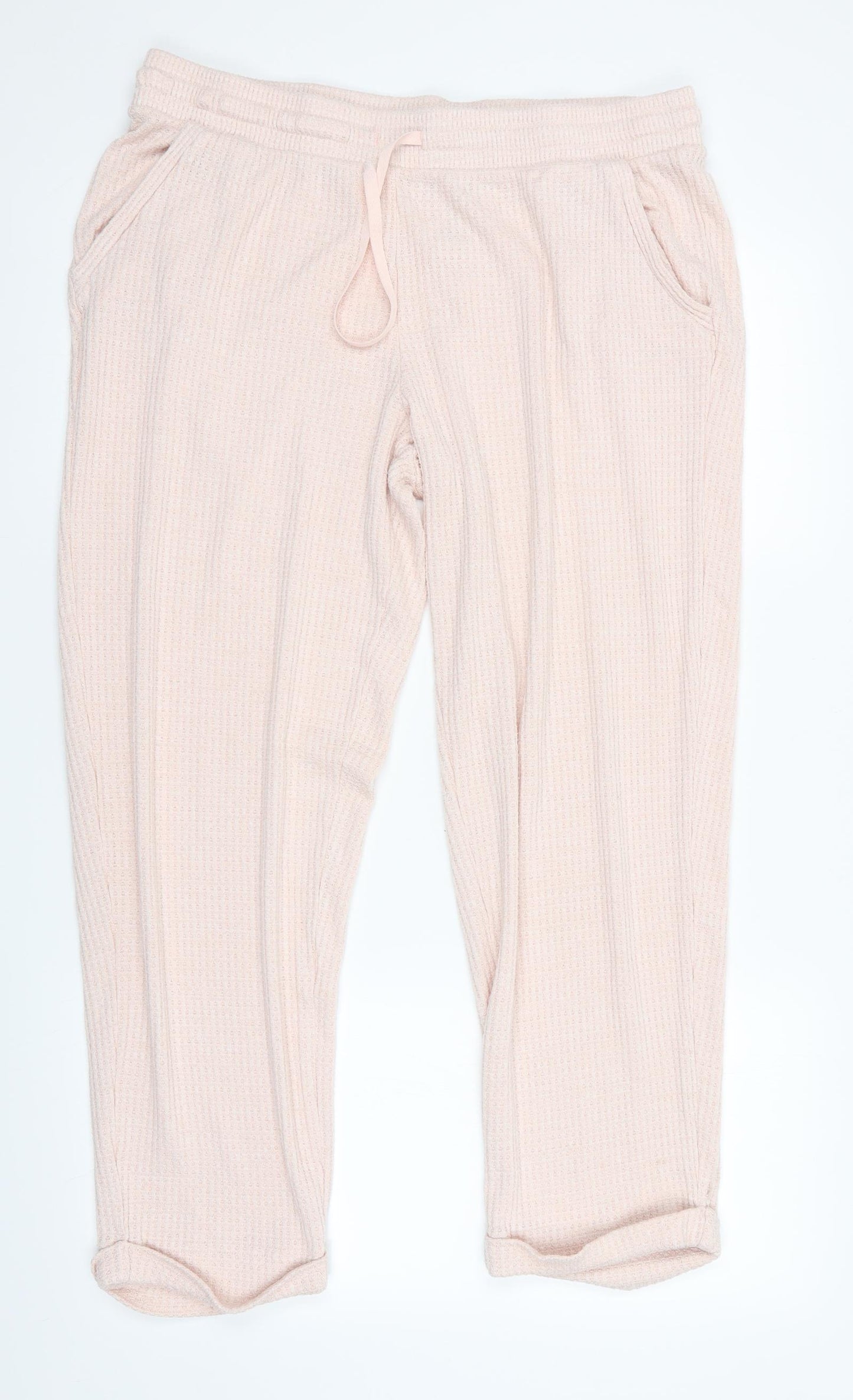 Marks and Spencer Womens Pink    Pyjama Pants Size 14