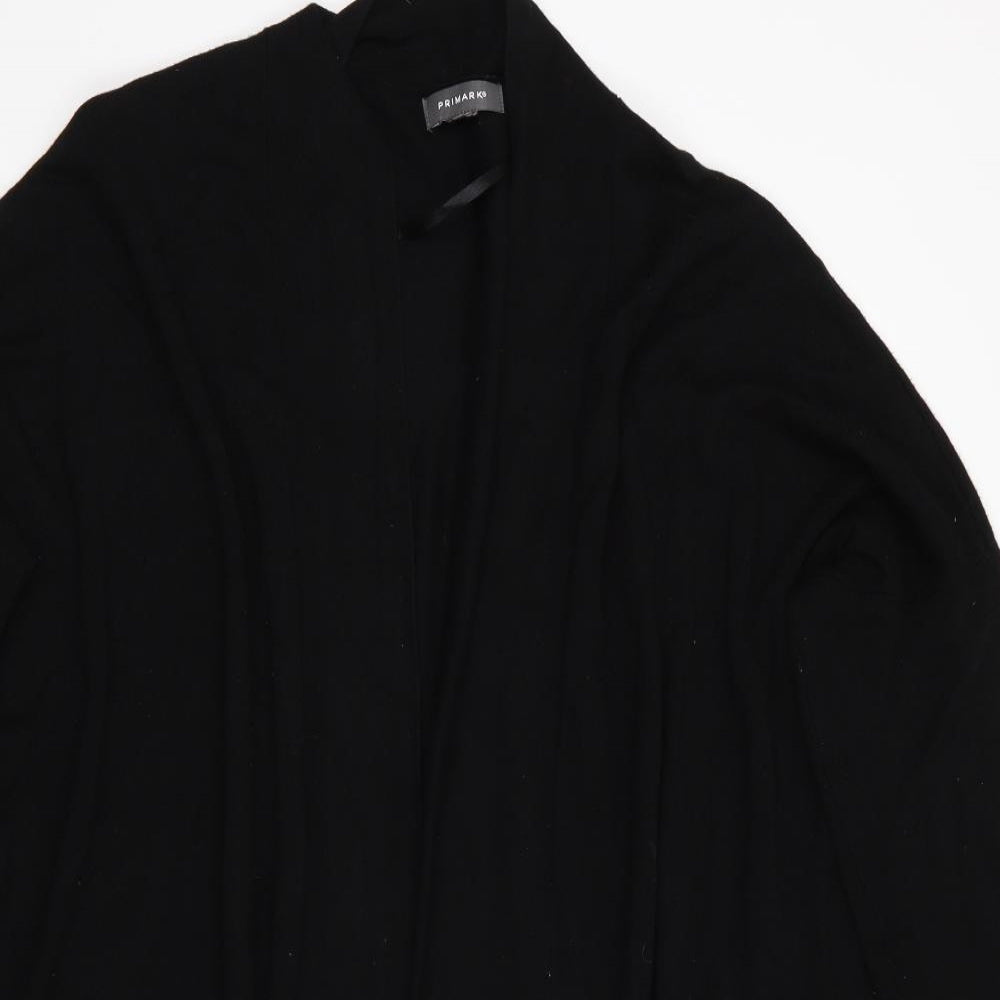 Primark Womens Black   Cardigan Jumper Size XL  - Longline