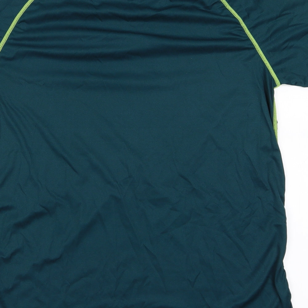 Zakti Mens Green    T-Shirt Size M  - Isocool