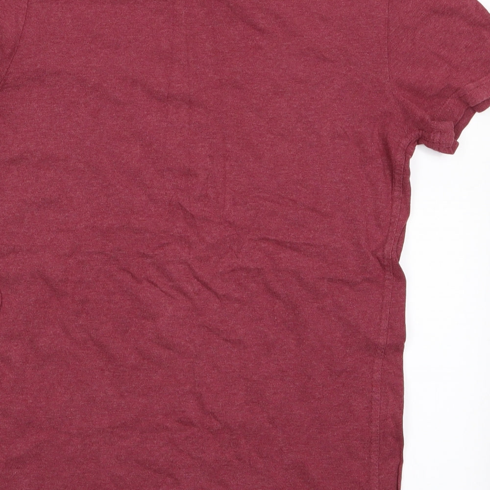 Super Dry Womens Pink   Basic T-Shirt Size S  - Super Dry Spirit