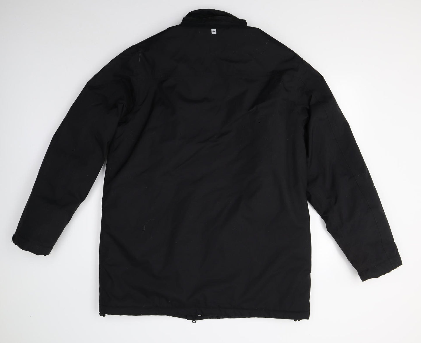 Mountain Warehouse Mens Black   Overcoat Coat Size L