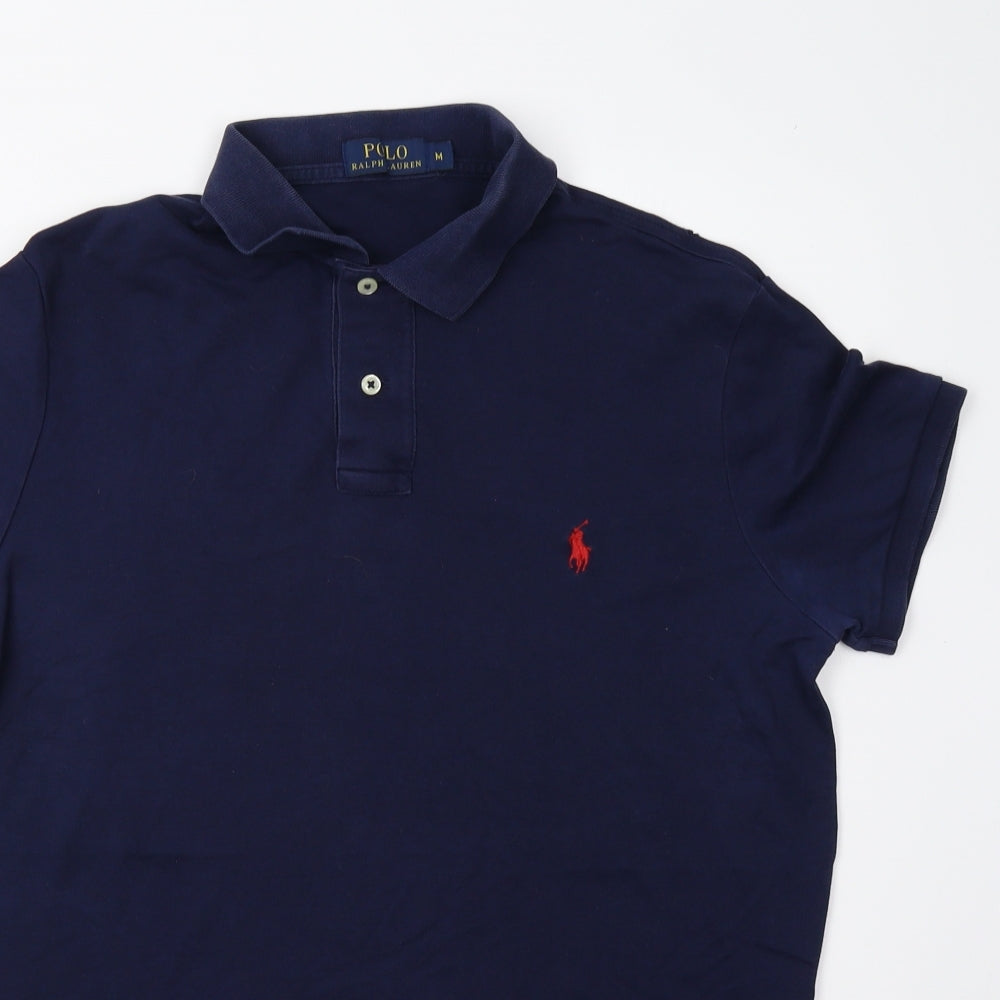 Ralph Lauren Mens Blue    Polo Size M