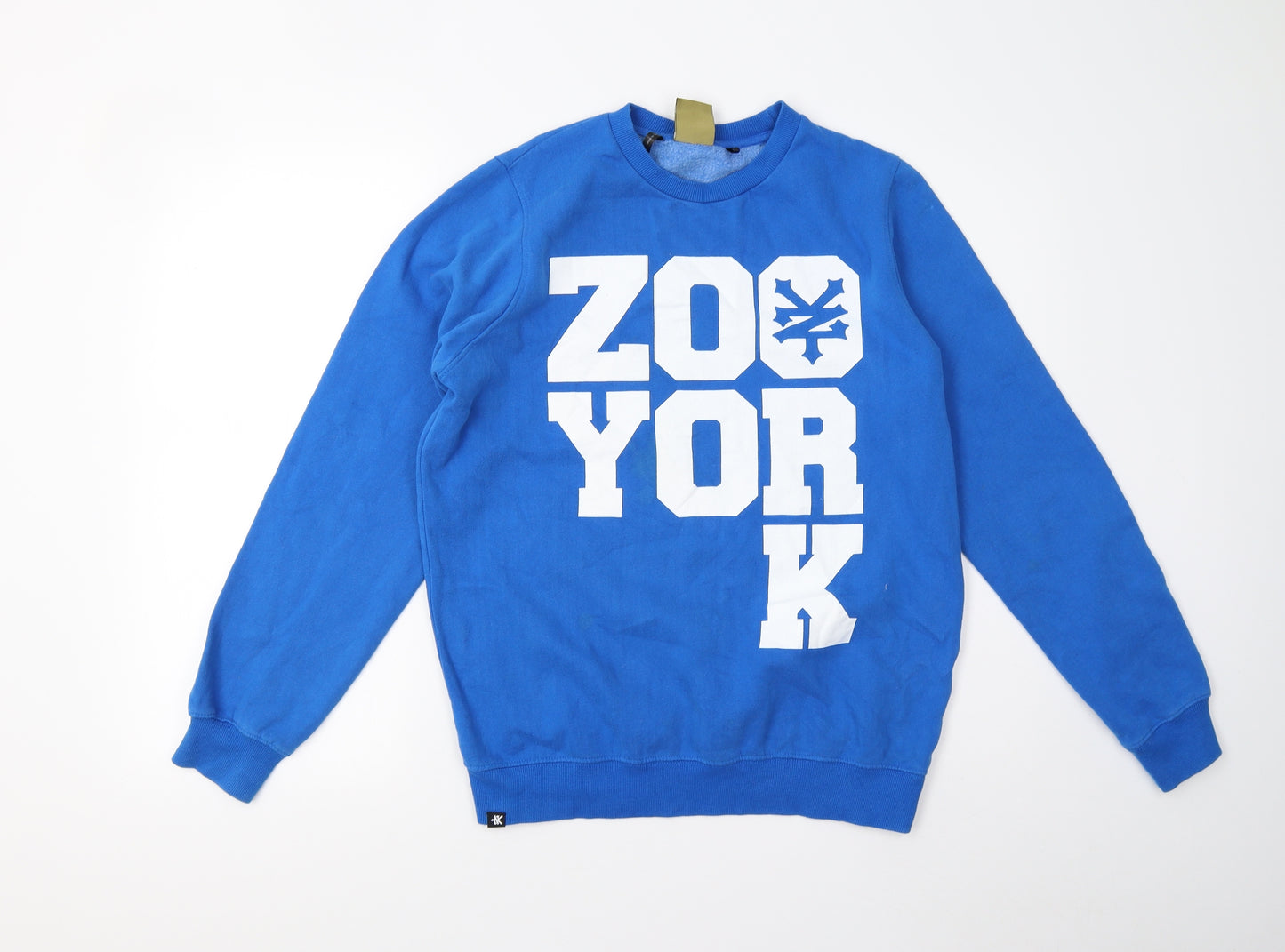 Zoo York Girls Blue   Pullover Sweatshirt Size 13 Years