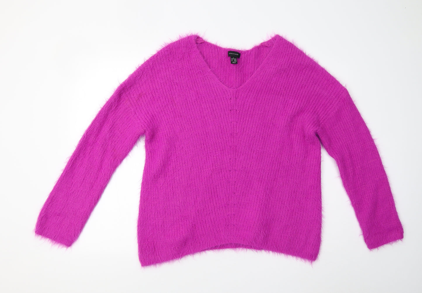 Primark Womens Pink  Knit Pullover Jumper Size L