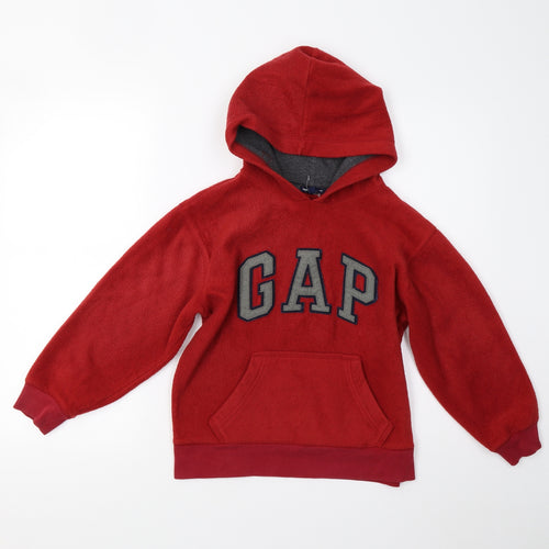 Gap Boys Red  Fleece Pullover Hoodie Size 8-9 Years