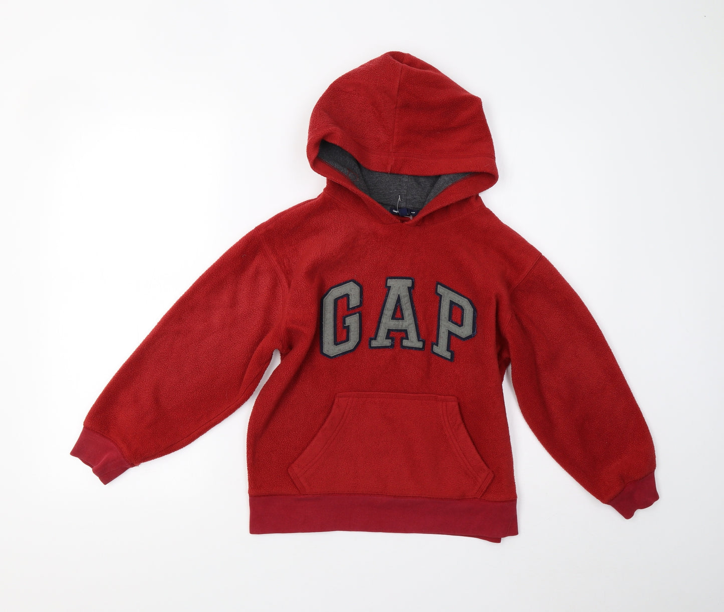 Gap Boys Red  Fleece Pullover Hoodie Size 8-9 Years