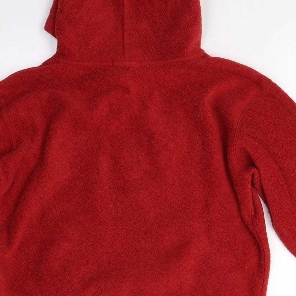 Gap Boys Red  Fleece Pullover Hoodie Size 8-9 Years