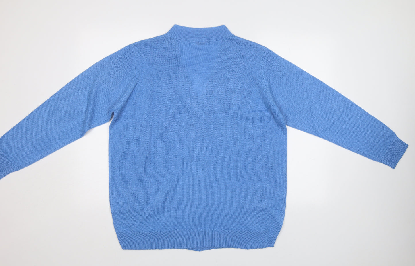Damart Womens Blue   Cardigan Jumper Size 18
