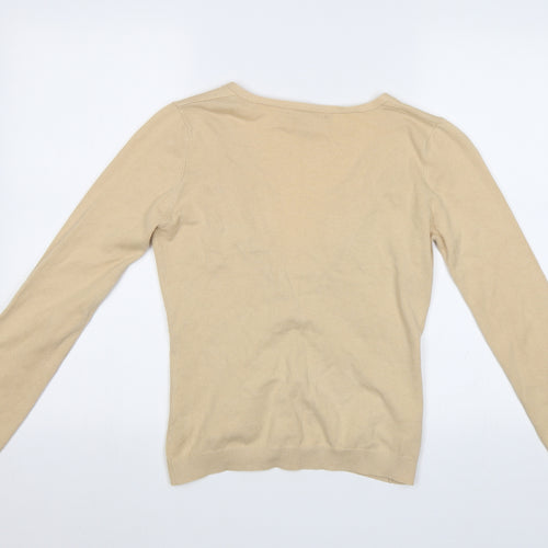 MNG Womens Beige   Cardigan Jumper Size M