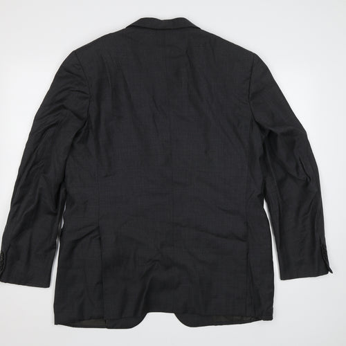 Gio Genco Mens Grey   Jacket Blazer Size L