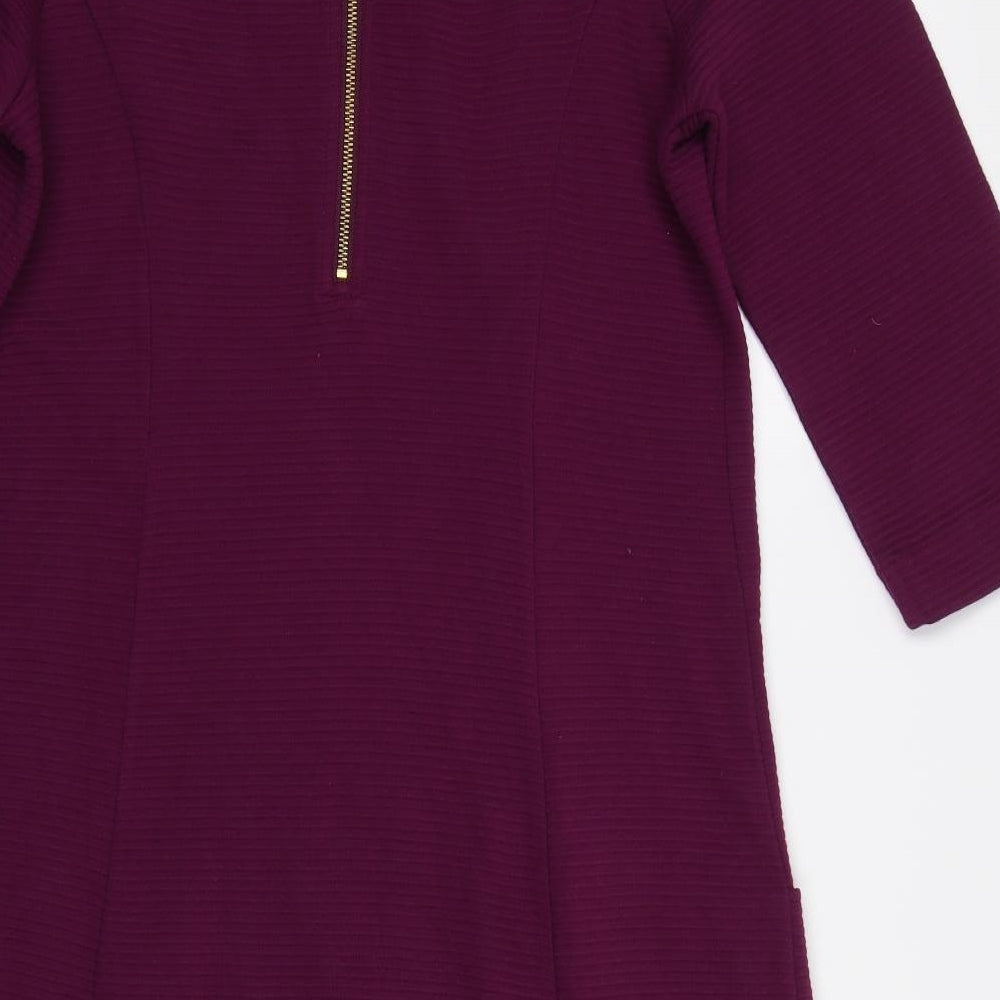 Boden Womens Purple   Pencil Dress  Size 16