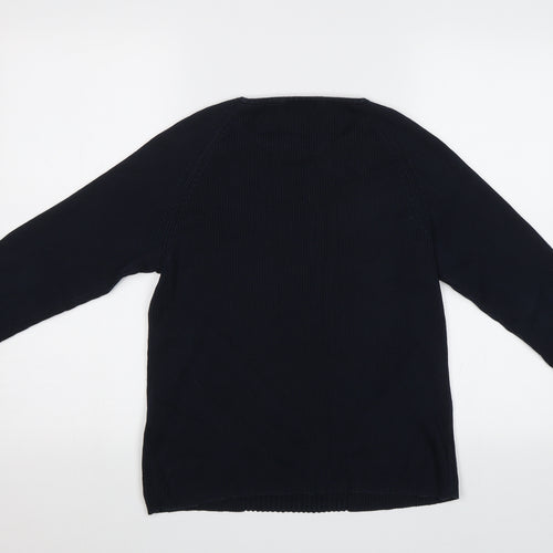 Bonmarché Womens Blue   Pullover Jumper Size M