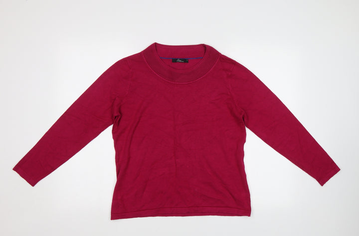 BM Womens Purple   Pullover Jumper Size S