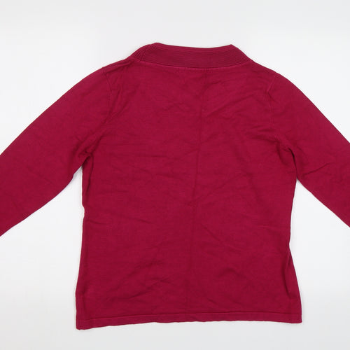 BM Womens Purple   Pullover Jumper Size S