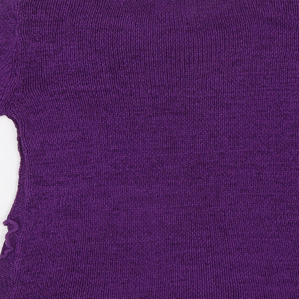 Inspire Collection Womens Purple   Pullover Jumper Size M