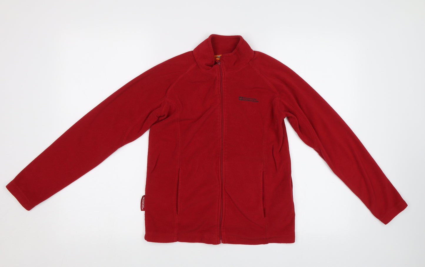 Mountain Warehouse Girls Red   Full Zip Sweatshirt Size 11 Years