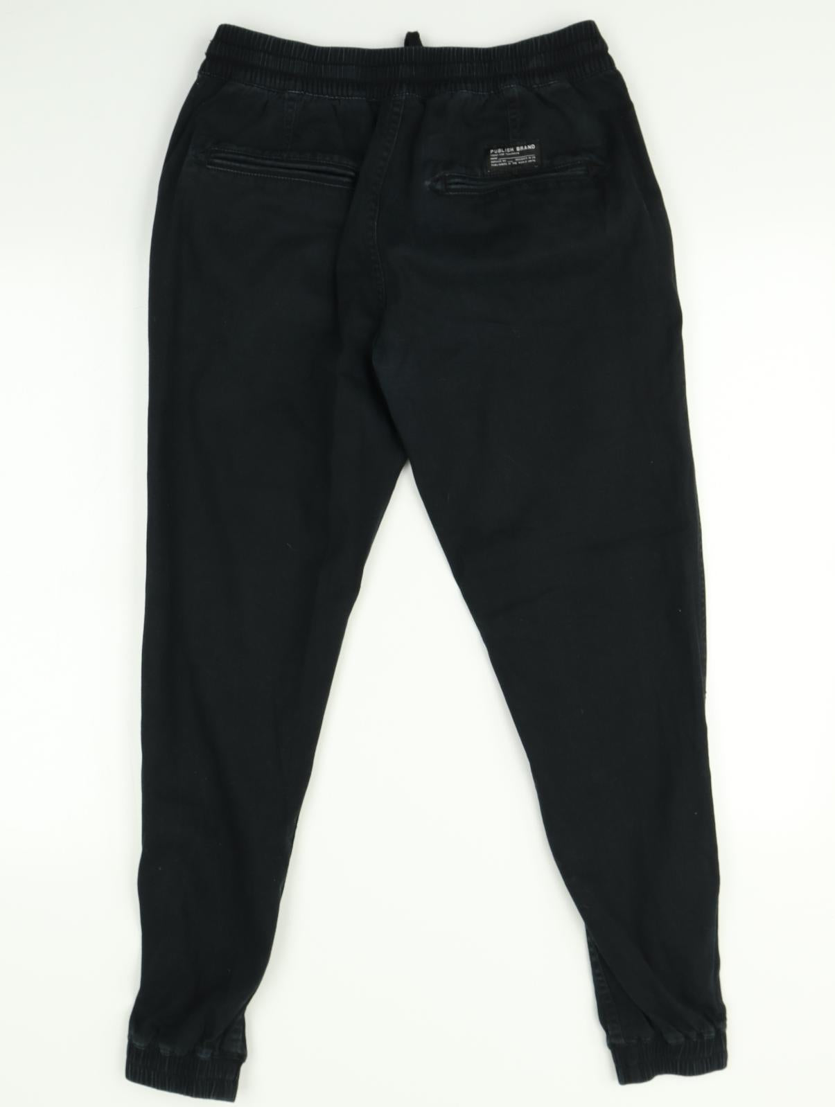 Publish Mens Blue   Jogger Trousers Size 34 L28 in