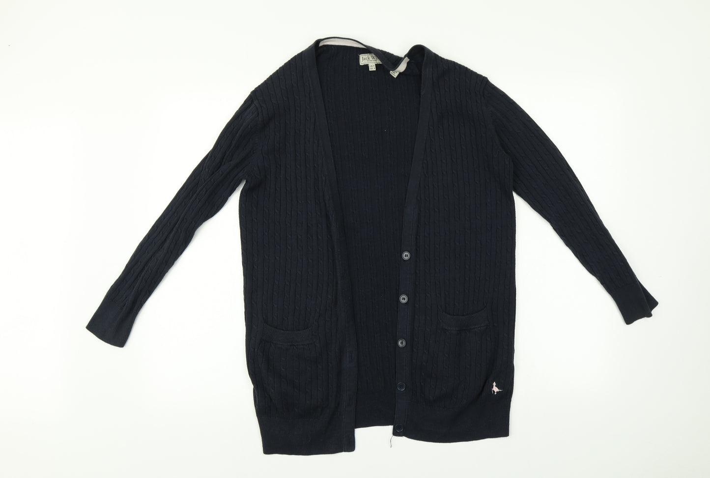 Jack Wills Womens Blue   Cardigan Jumper Size 8