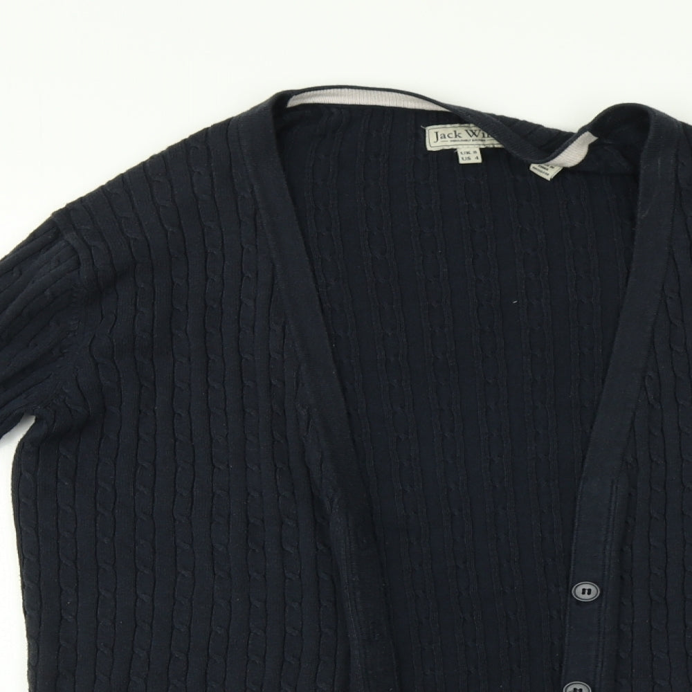 Jack Wills Womens Blue   Cardigan Jumper Size 8