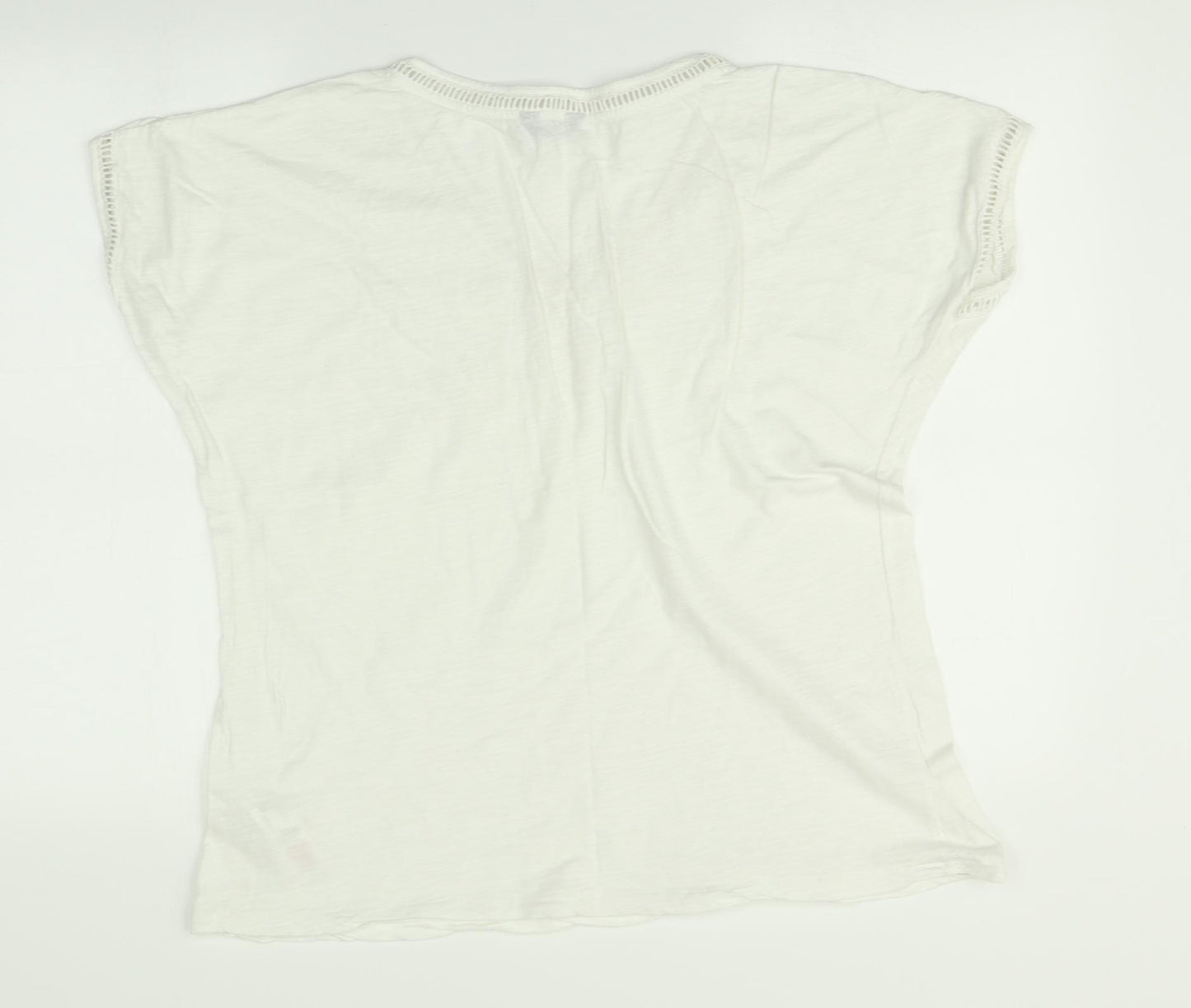 F&F Womens White   Basic T-Shirt Size 18