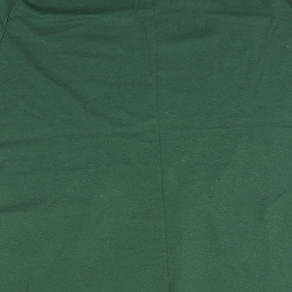 Avenue Mens Green    T-Shirt Size L  - Elf