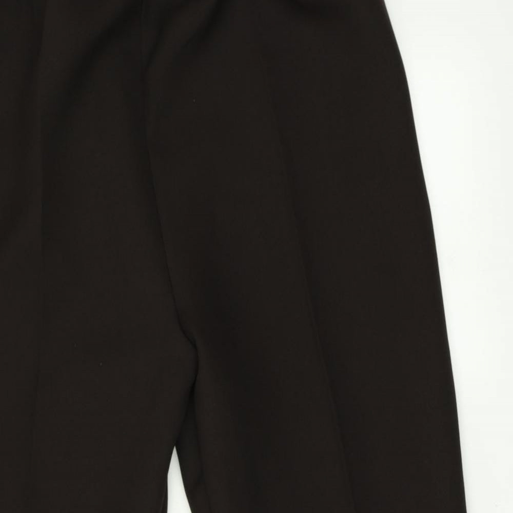 Preworn Womens Brown   Trousers  Size 14 L27 in