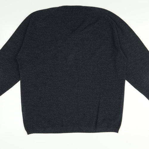 Marks and Mens Grey   Pullover Jumper Size L