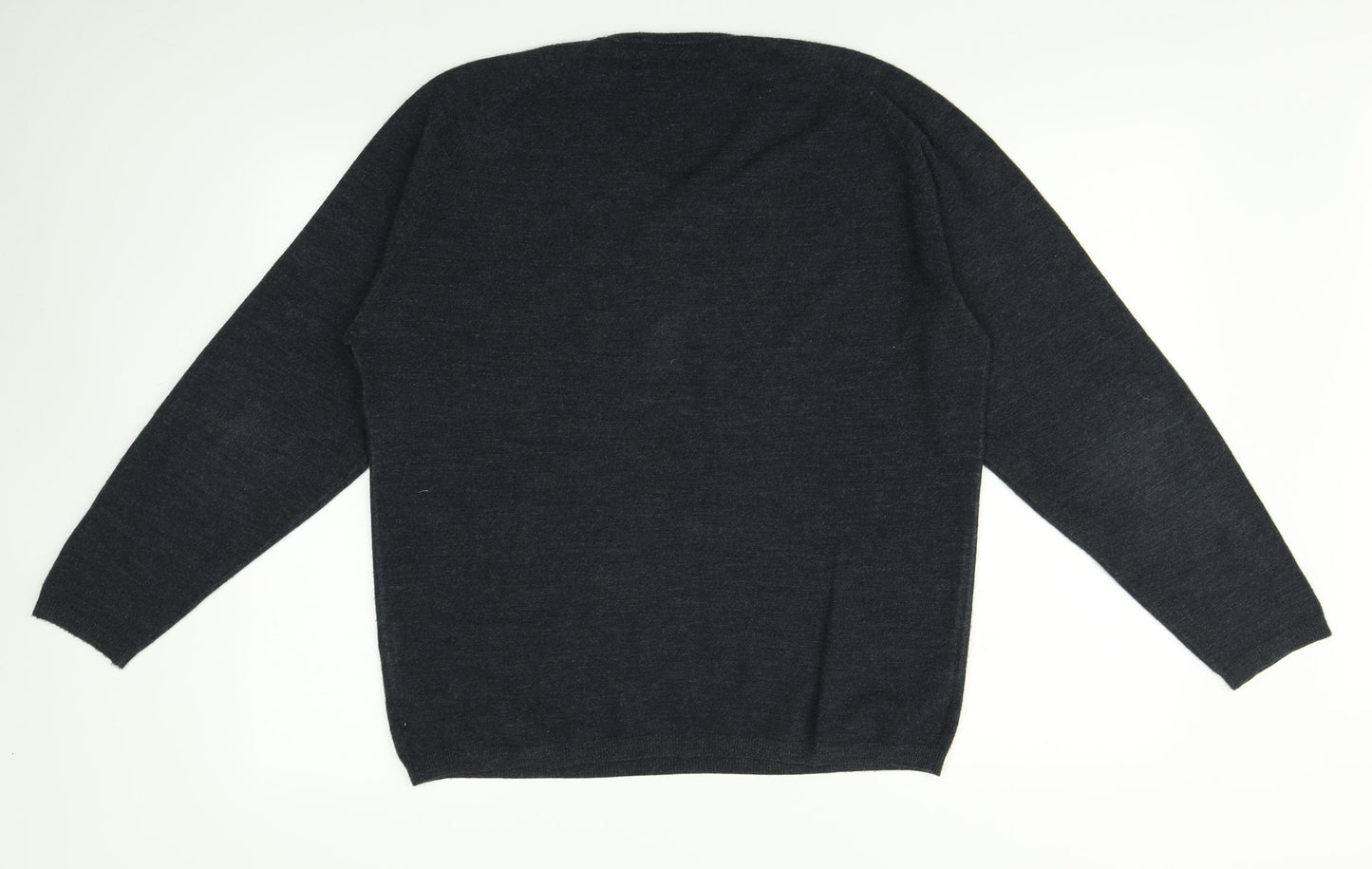 Marks and Mens Grey   Pullover Jumper Size L
