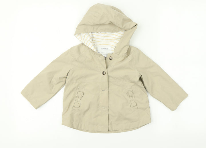 Le Redoute Girls Beige    Coat Size 2 Years