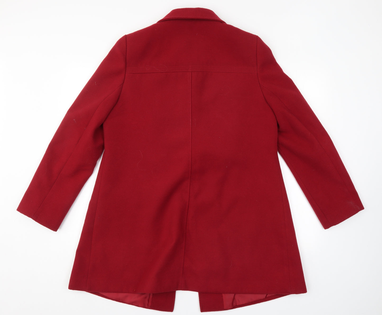 George Womens Red   Overcoat Coat Size 16