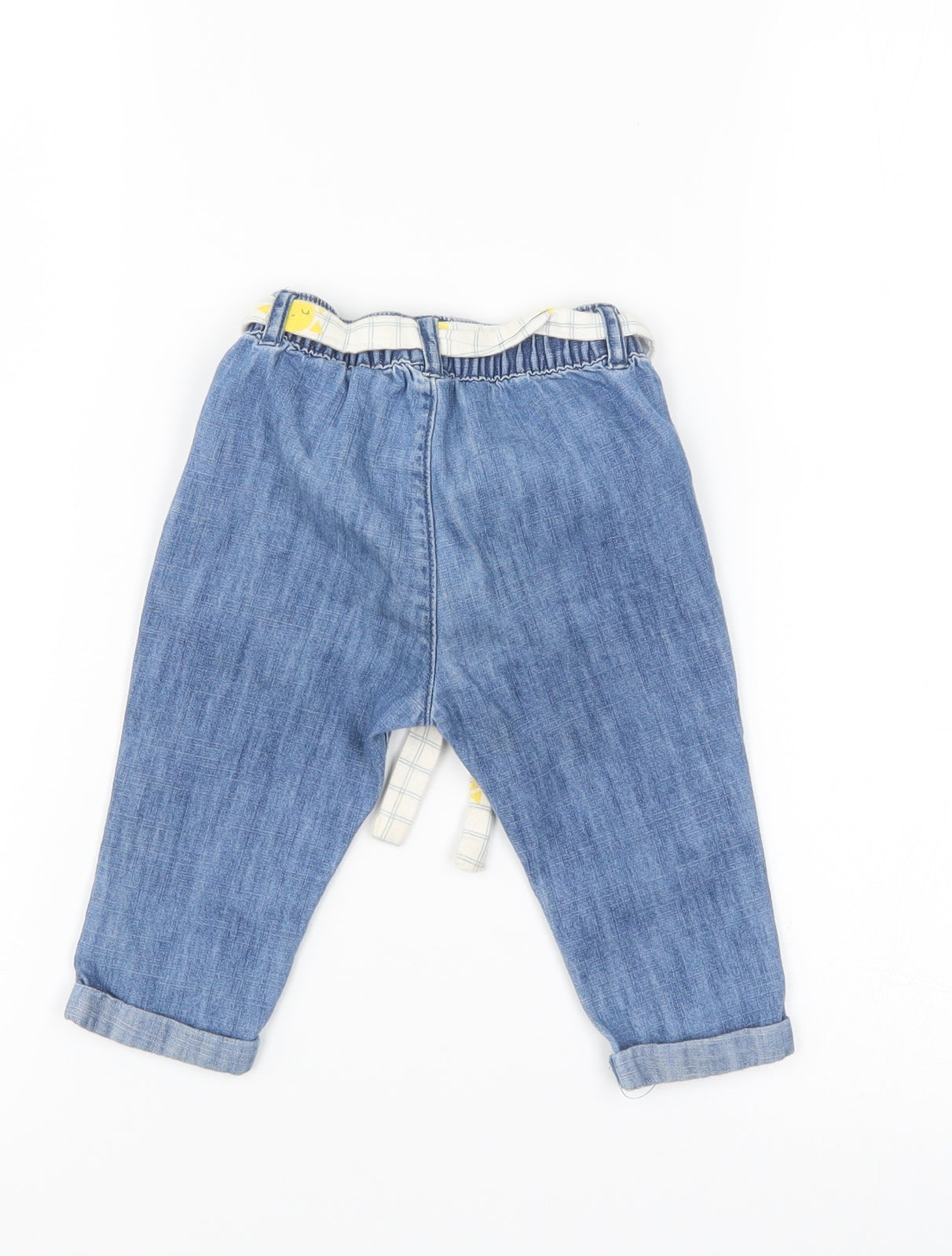 M&S Boys Blue  Denim  Jeans Size 6-9 Months
