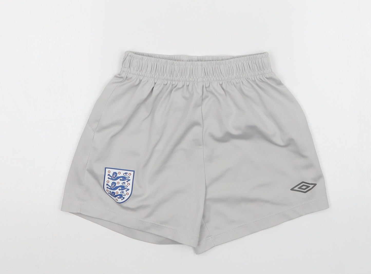 Umbro Boys Grey   Sweat Shorts Size 6-7 Years - England